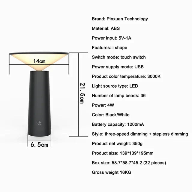 Wireless Table Lamp | FlexiLight