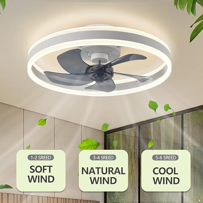 Modern Fan Ceiling Lamp | AeroLight