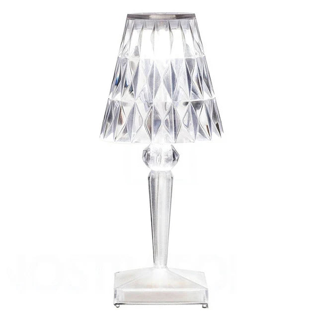 LED Crystal Table Lamp – Elegant and Adjustable | CrystalGlow