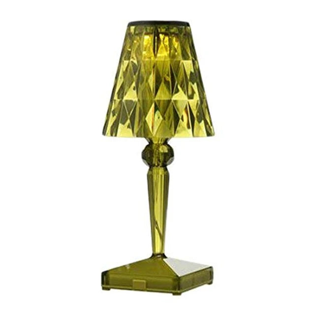 LED Crystal Table Lamp – Elegant and Adjustable | CrystalGlow