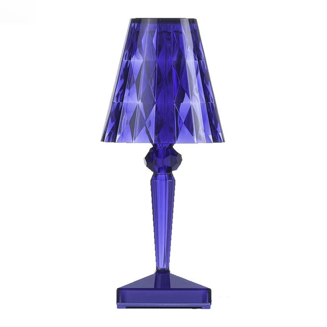 LED Crystal Table Lamp – Elegant and Adjustable | CrystalGlow