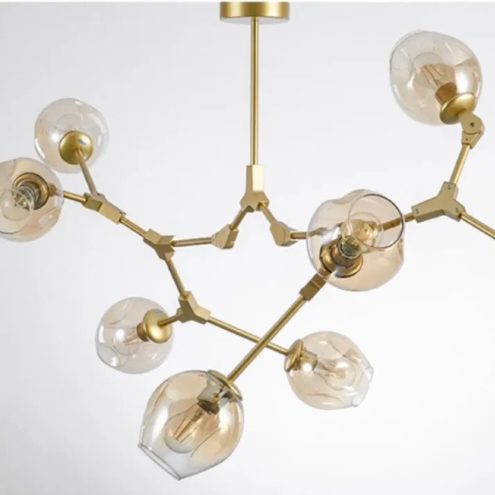 Bubble Light – Sputnik Chandelier in bubble glass