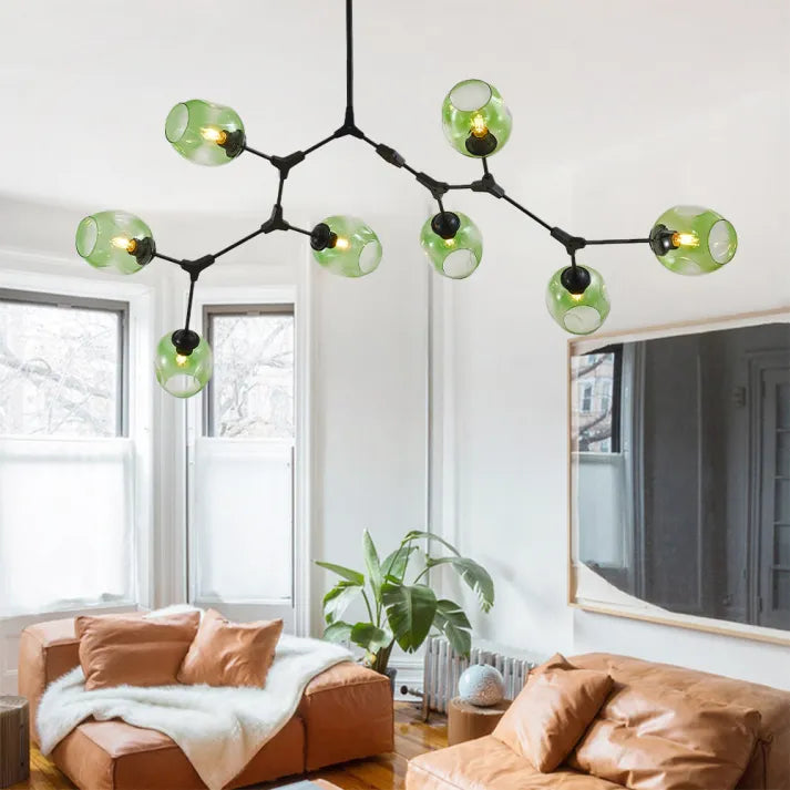 Bubble Light – Sputnik Chandelier in bubble glass