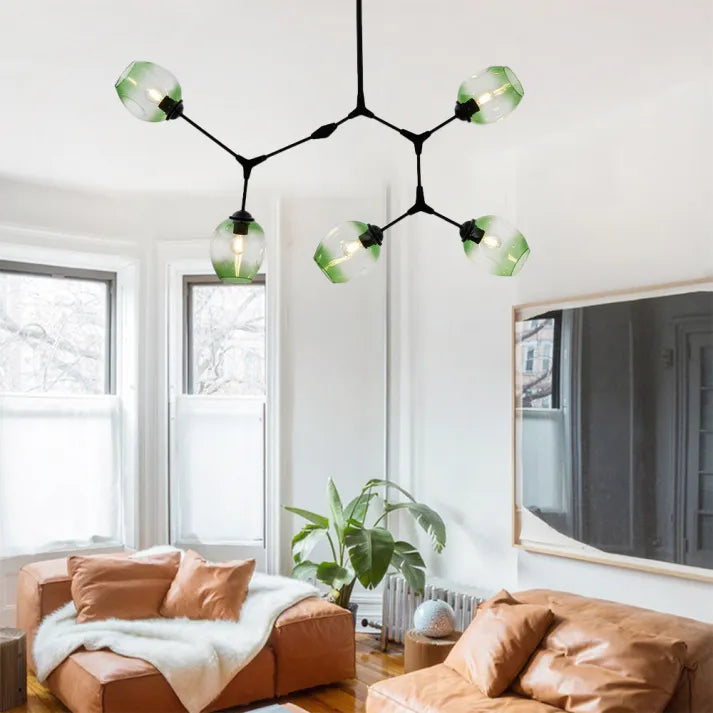 Bubble Light – Sputnik Chandelier in bubble glass