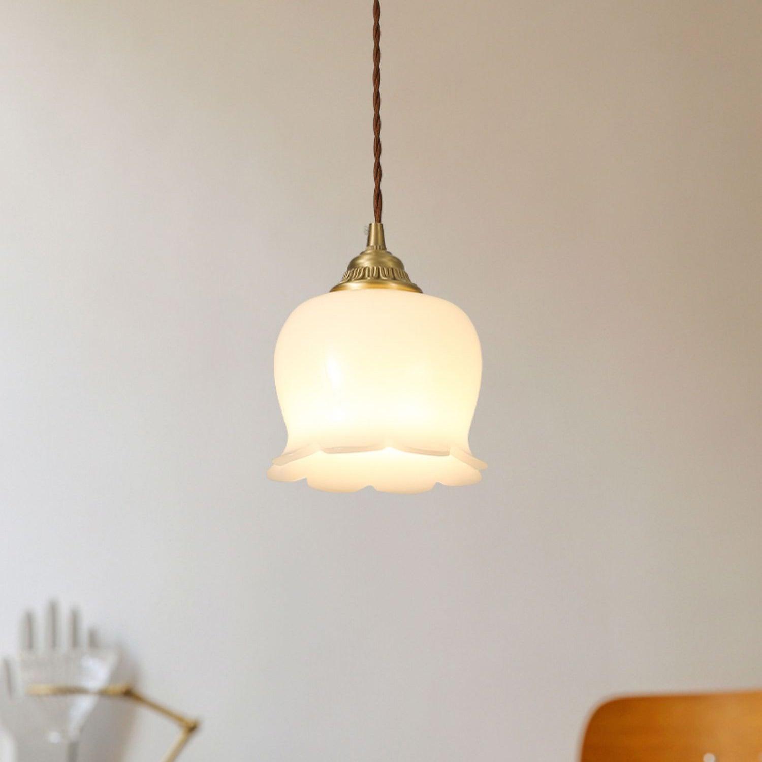 Stilfuld Glas Loftlampe | LumiSphere