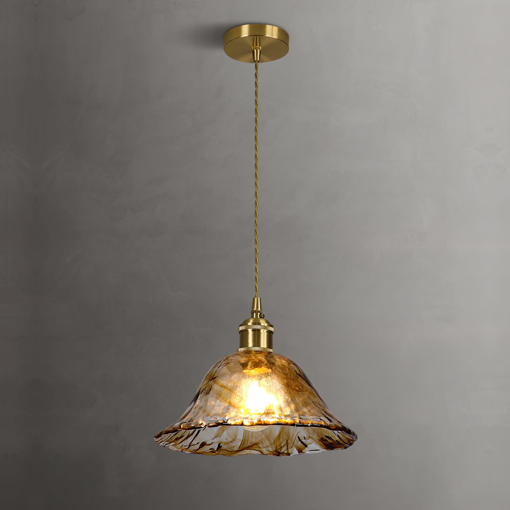 Rustik Klokkeformet Lampe | BellAmber