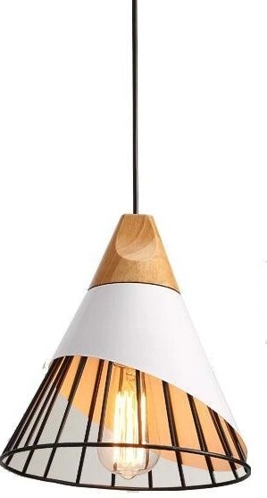 Modern Wood and Metal Hanging Lamp | UrbanWood