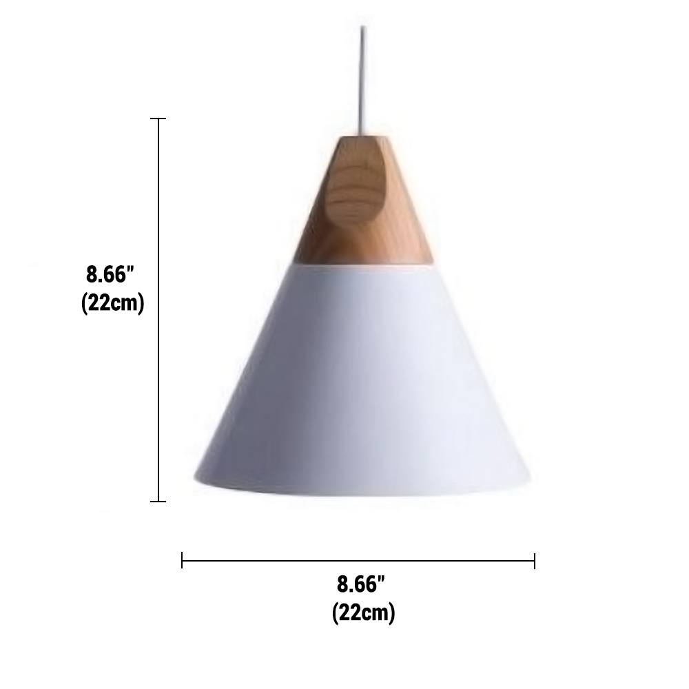 Minimalist Wooden Pendant Lamp | NordicLight