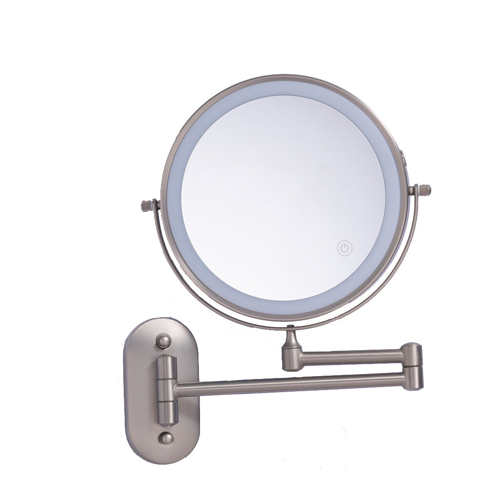 Double-sided Wall Mounted Make-up Mirror with LED Lighting | ReflectGlow