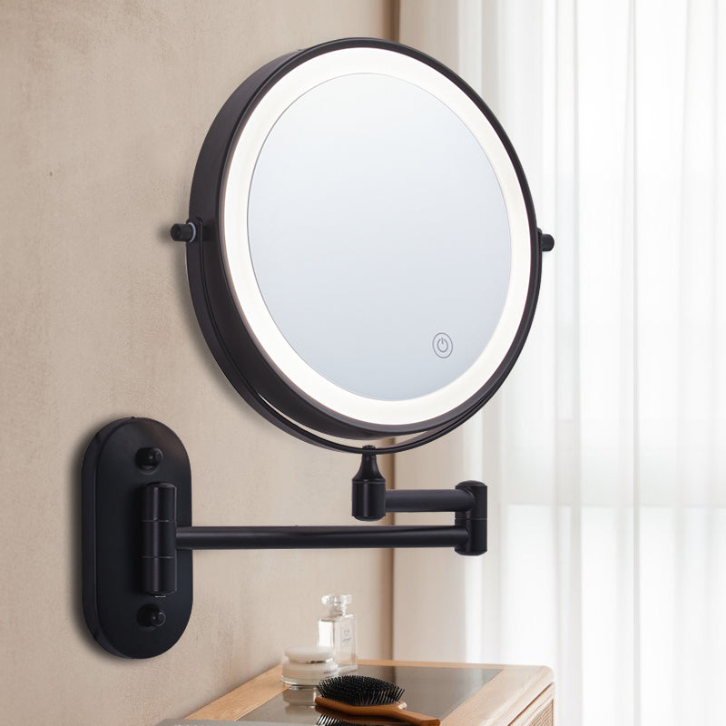 Double-sided Wall Mounted Make-up Mirror with LED Lighting | ReflectGlow