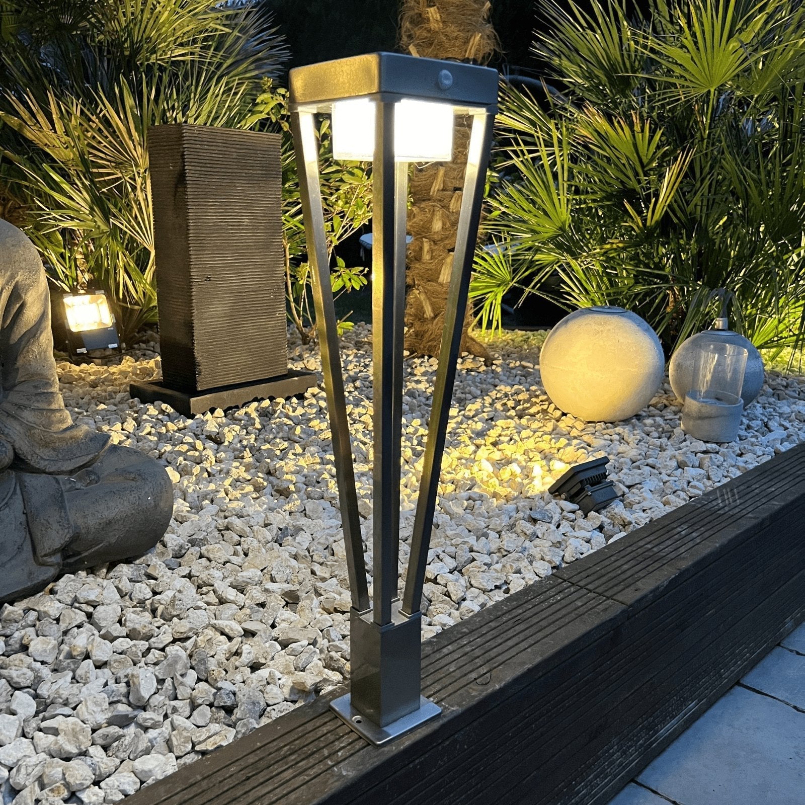 Variant image for Solarlampe til Udendørs Brug med Energieffektiv Teknologi og Vandtæt Design-2