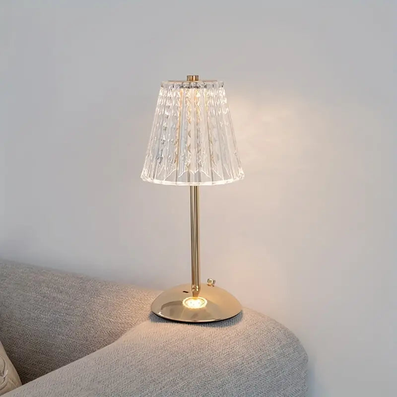 Moderne og Luksuskrystal Bordlampe | CrystalLux