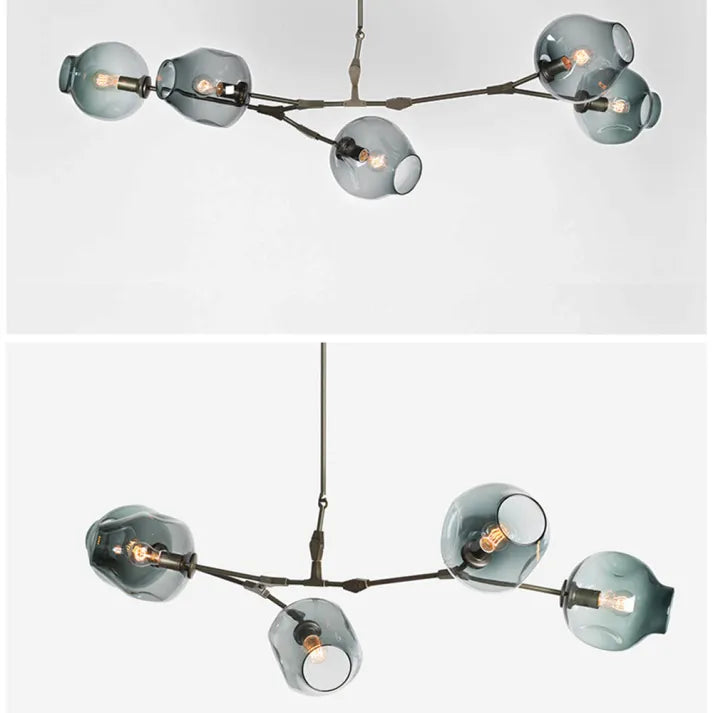 Bubble Light – Sputnik Chandelier in bubble glass