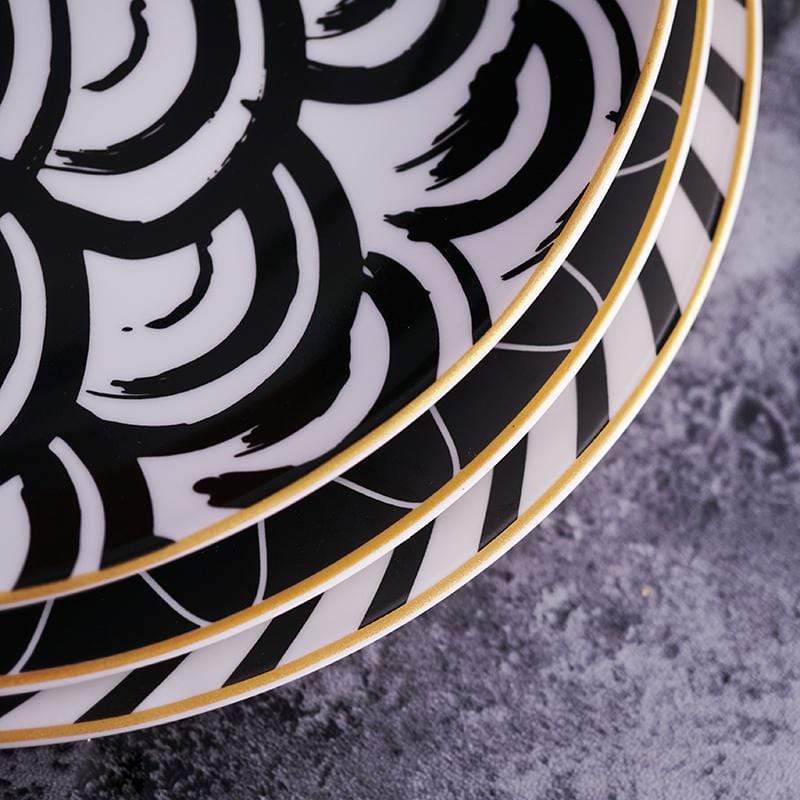 Euclid Plate Collection – Elegant and Timeless Design | GildedPlates