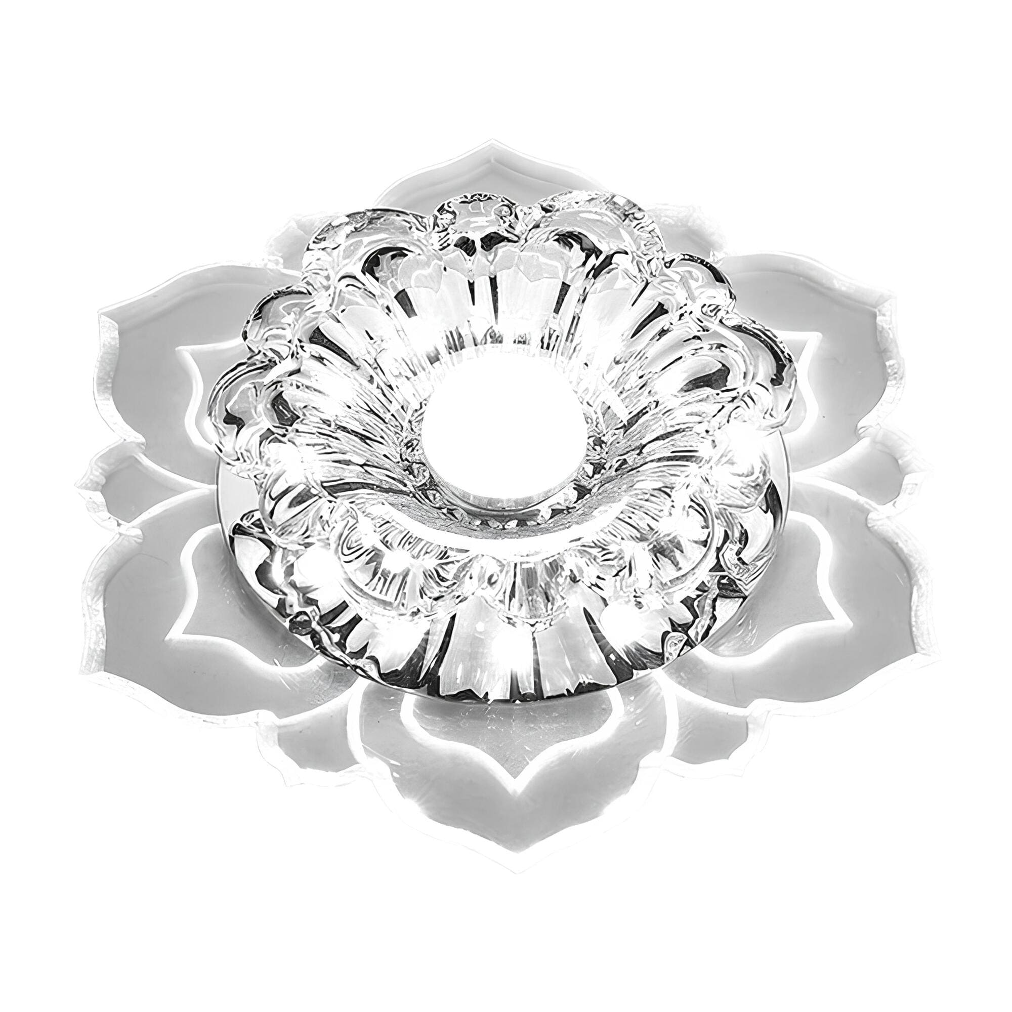 Crystal Floral Loftlampe | BlossomGlow