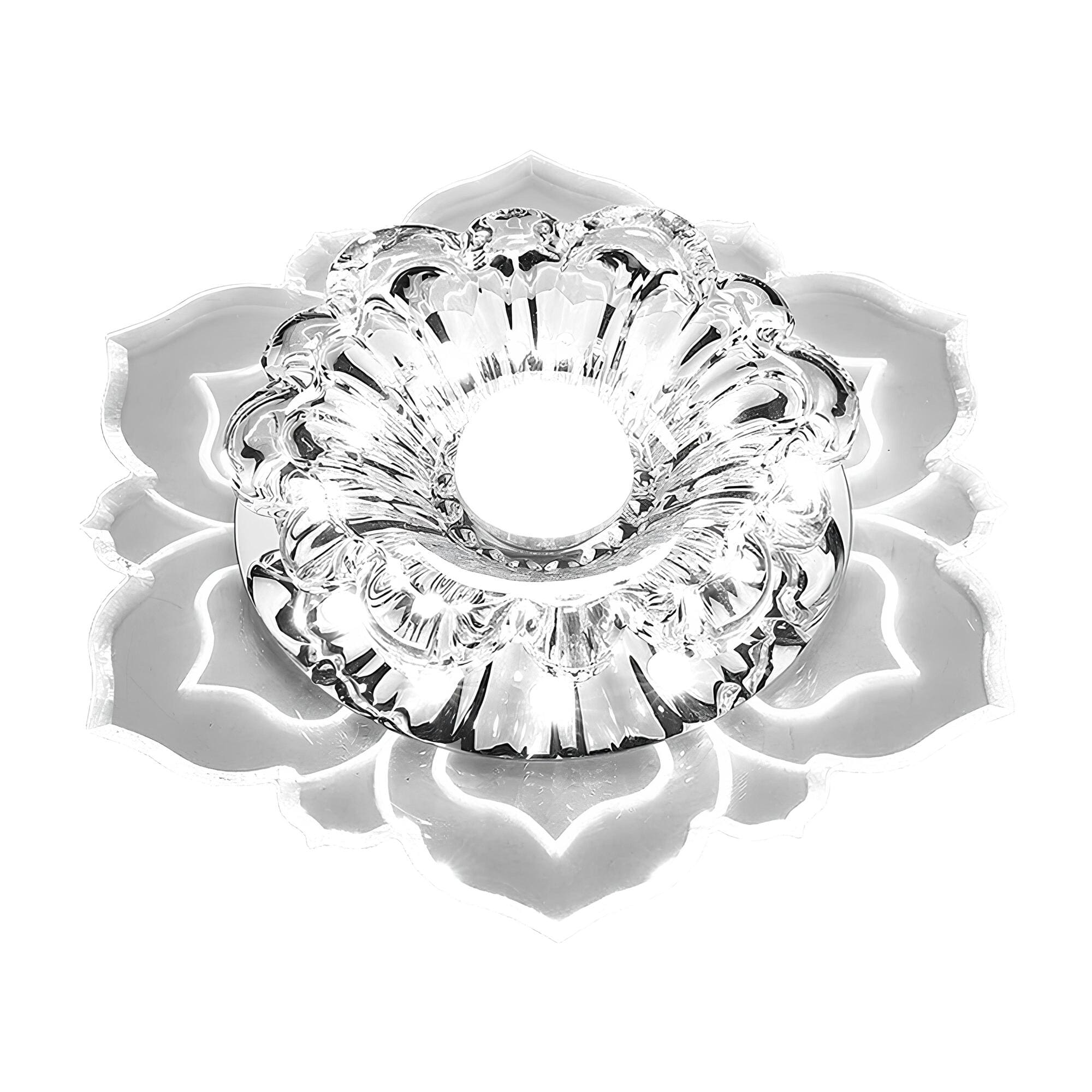 Crystal Floral Loftlampe | BlossomGlow