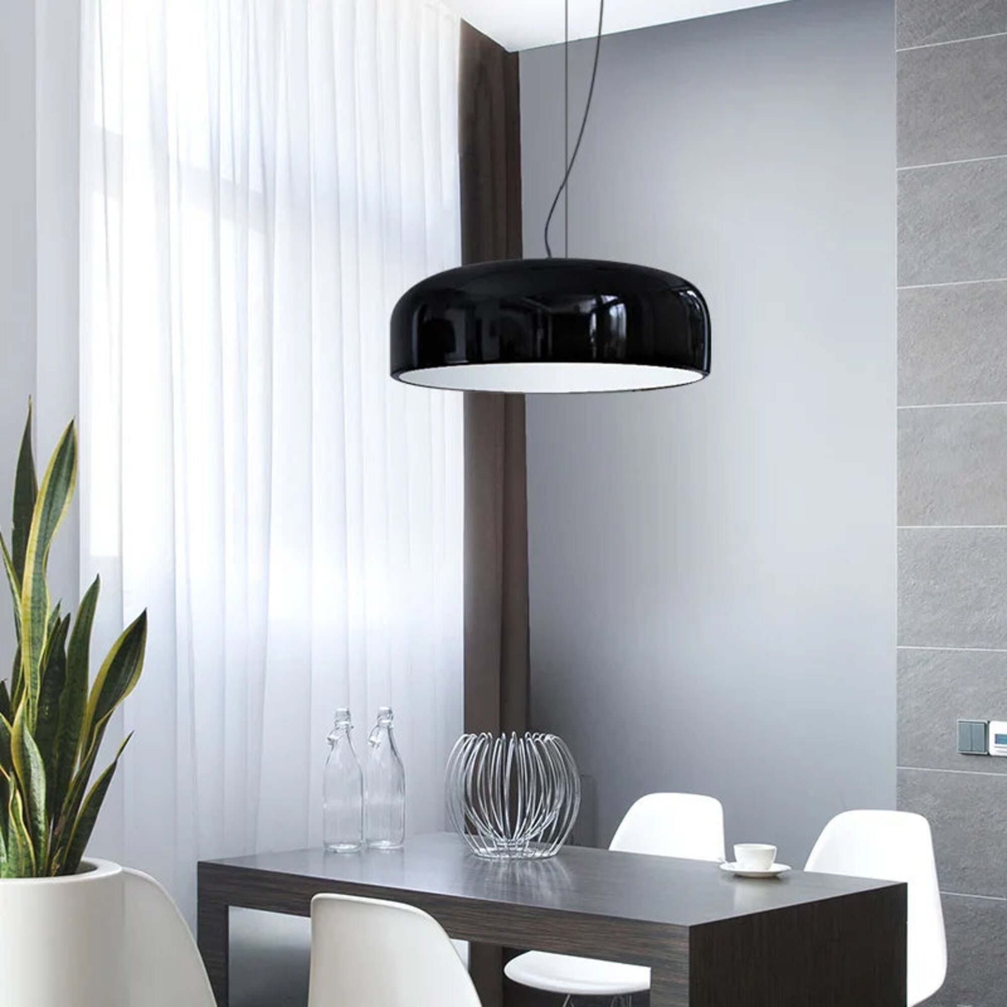 Sophisticated Black Ceiling Lamp | BlackElegance