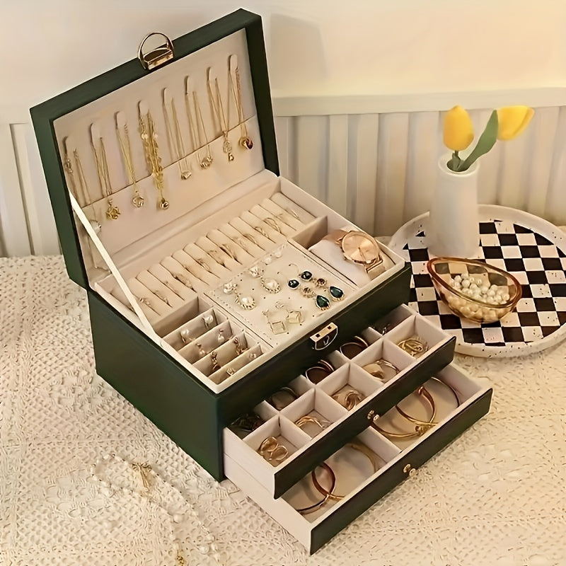 Sieraden Organizer Box – Luxe Opbergdoos voor Kettingen, Ringen en Armbanden | JewelNest