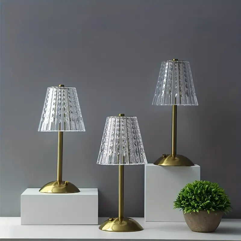 Moderne og Luksuskrystal Bordlampe | CrystalLux