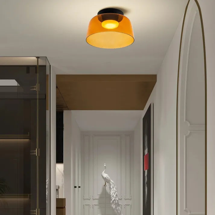 GlasElegance – Medieval ceiling lamp with a modern twist