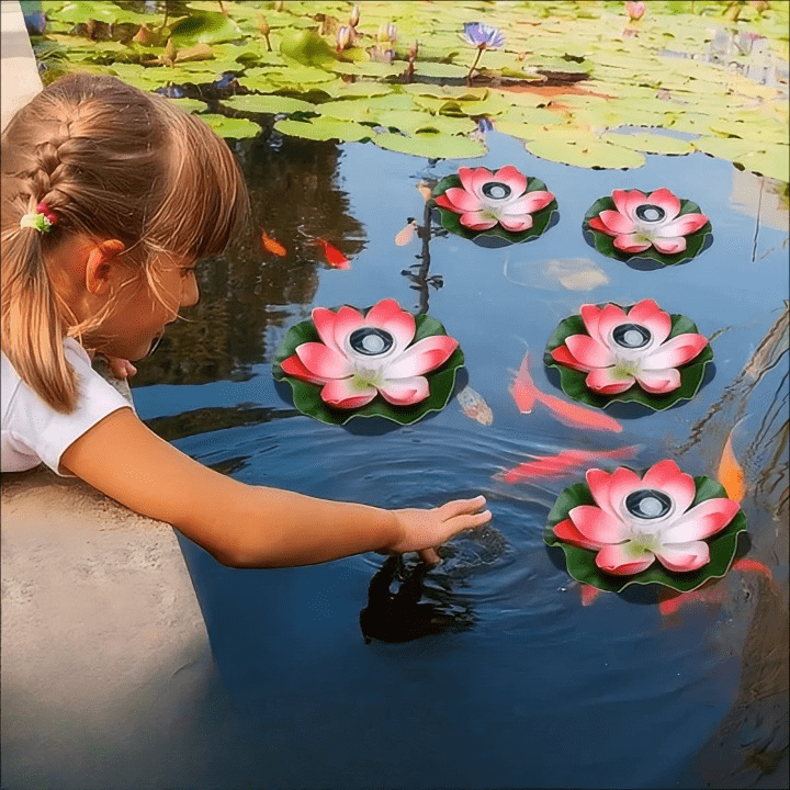 Fortryllende Flydende Springvand | AquaGlow