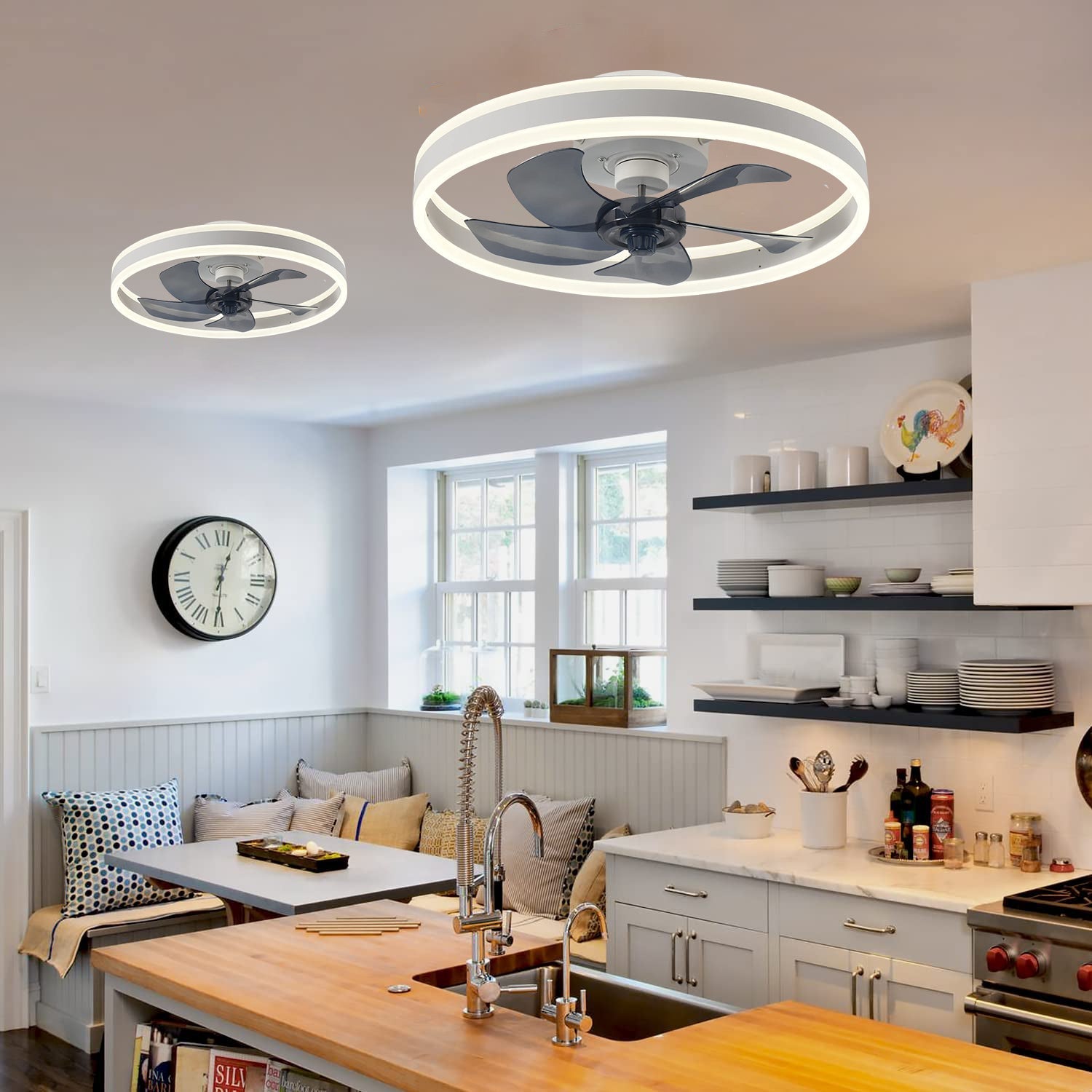 Modern Fan Ceiling Lamp | AeroLight