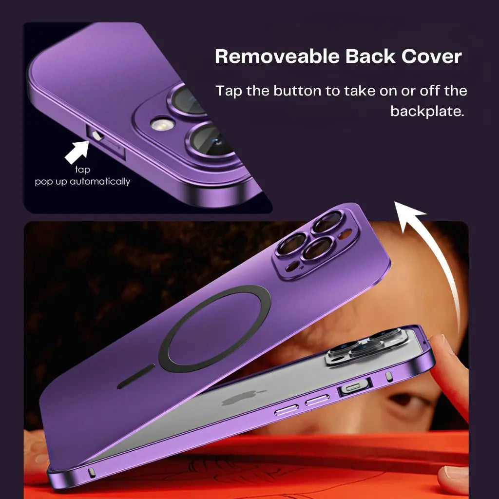 Magnetisk Metalcover til iPhone | SteelShield