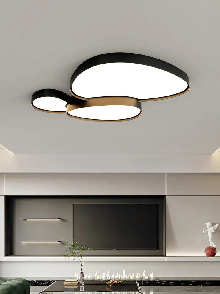 Modern Curved Loftlampe | CurveGlow