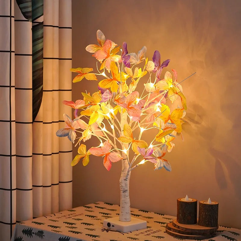 Blomstrende LED Trælampe | BloomTree