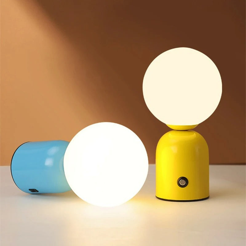 Minimalist Portable Orb Lamp | LumeOrb