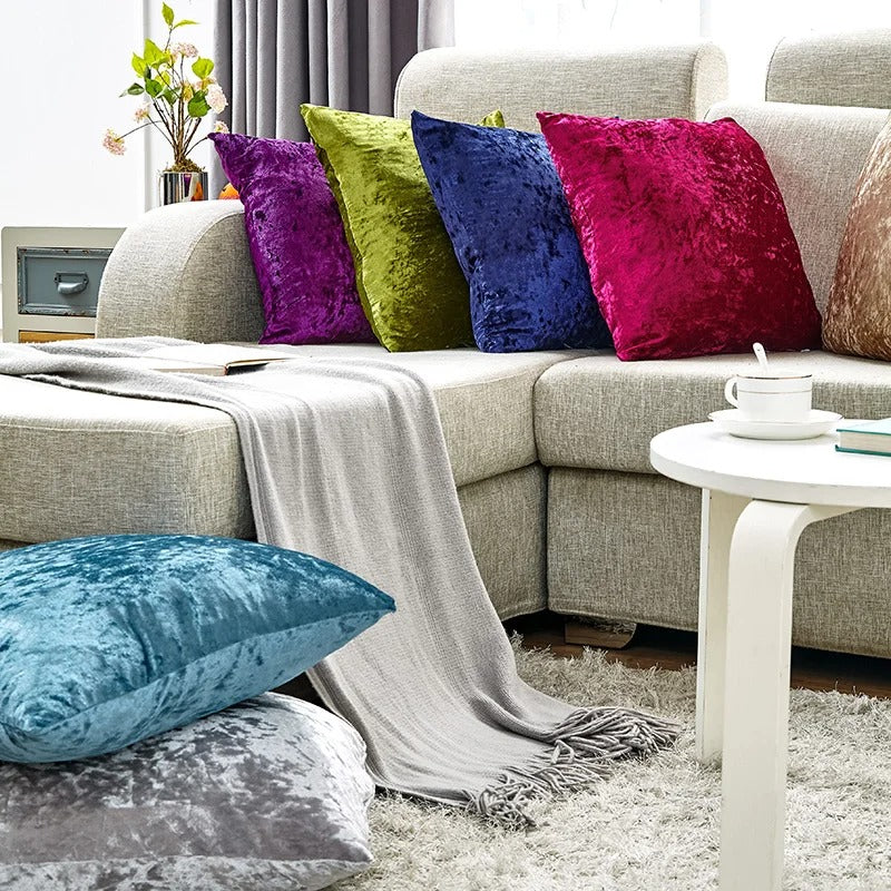 Velvet Pillowcase | Ultra soft luxury for your living room