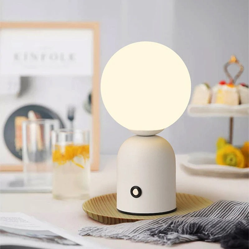 Minimalist Portable Orb Lamp | LumeOrb