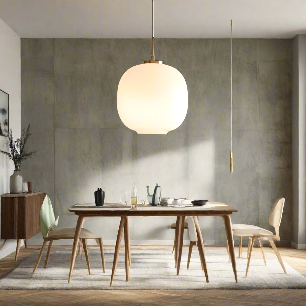 Minimalist Glass Ceiling Lamp | PureSphere