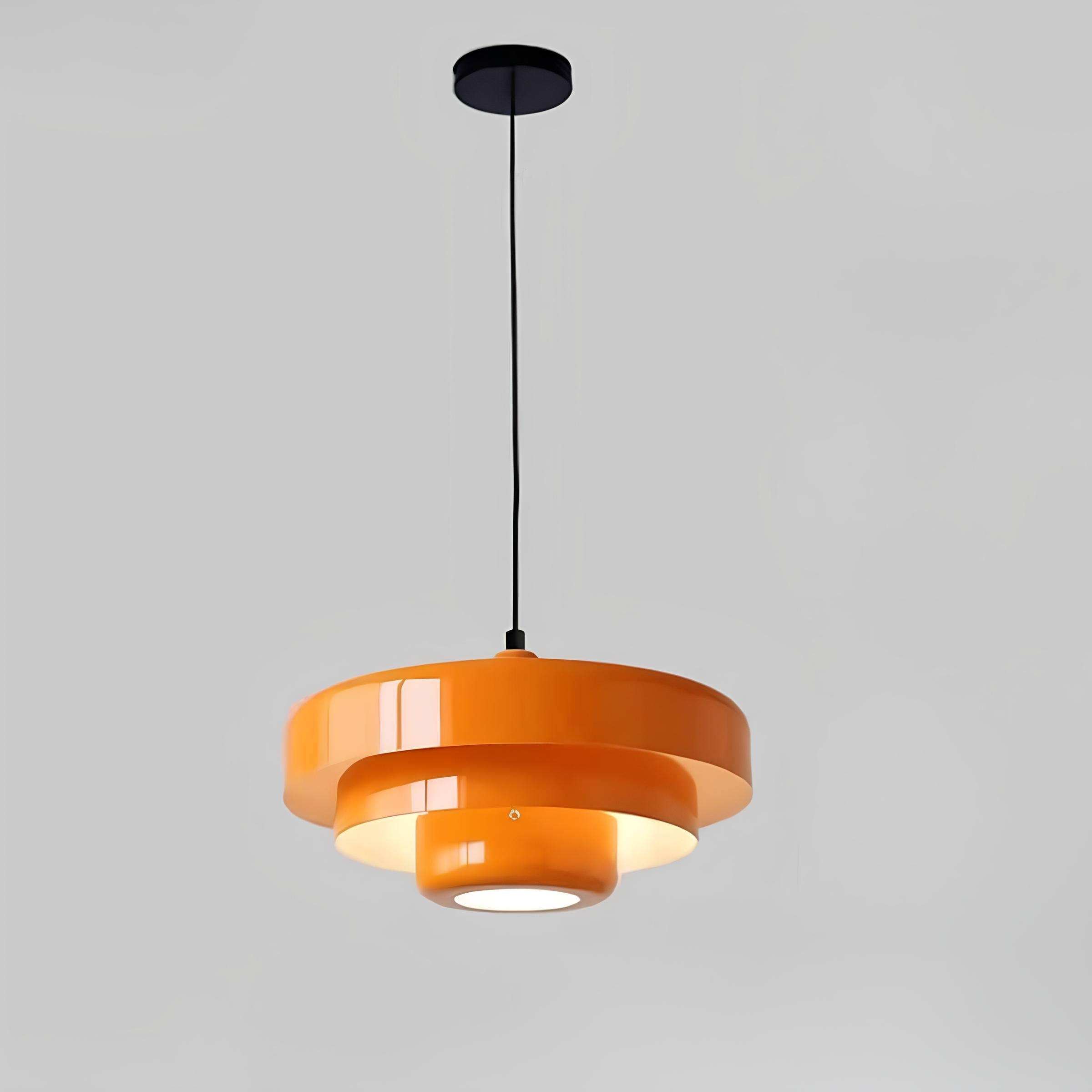 Ultra-Flad Glas Loftlampe | PrismicCircle