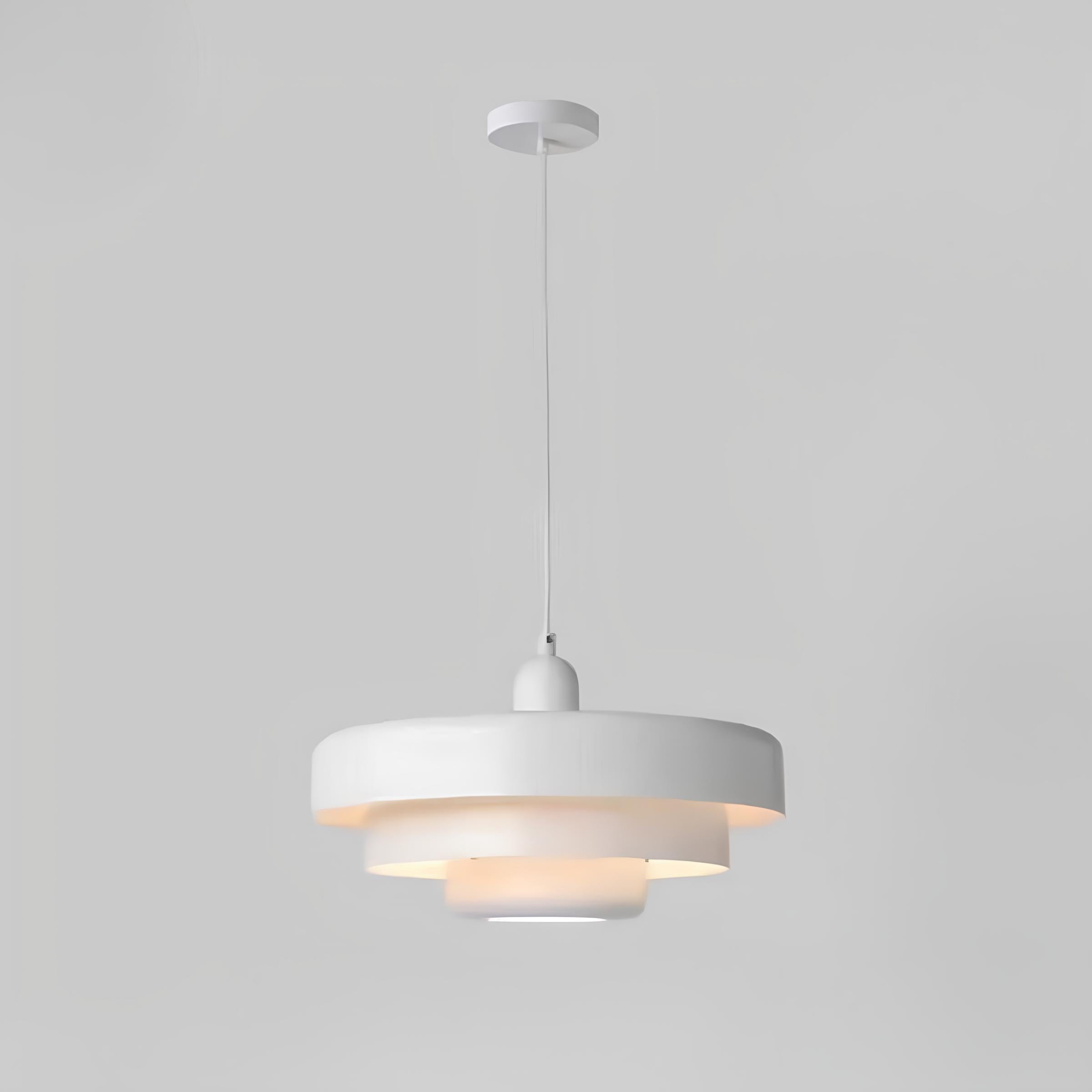 Ultra-Flad Glas Loftlampe | PrismicCircle