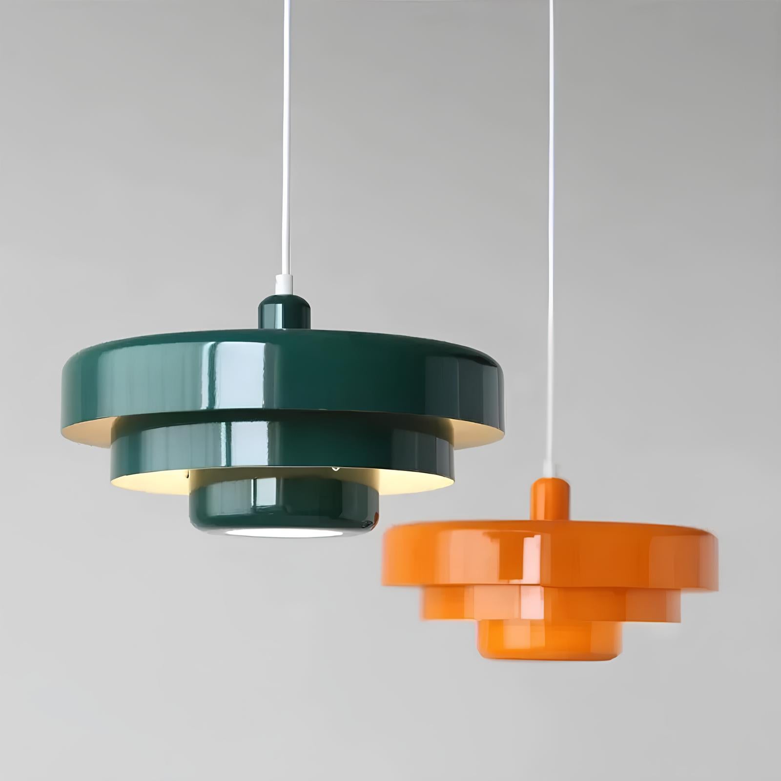 Ultra-Flad Glas Loftlampe | PrismicCircle