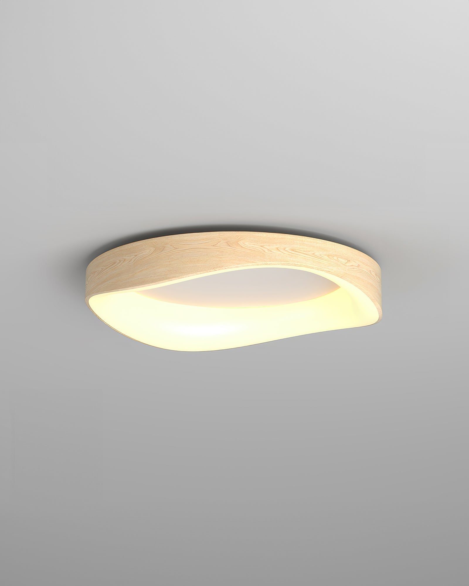 Slank Træ LED Loftlampe | WoodGlow