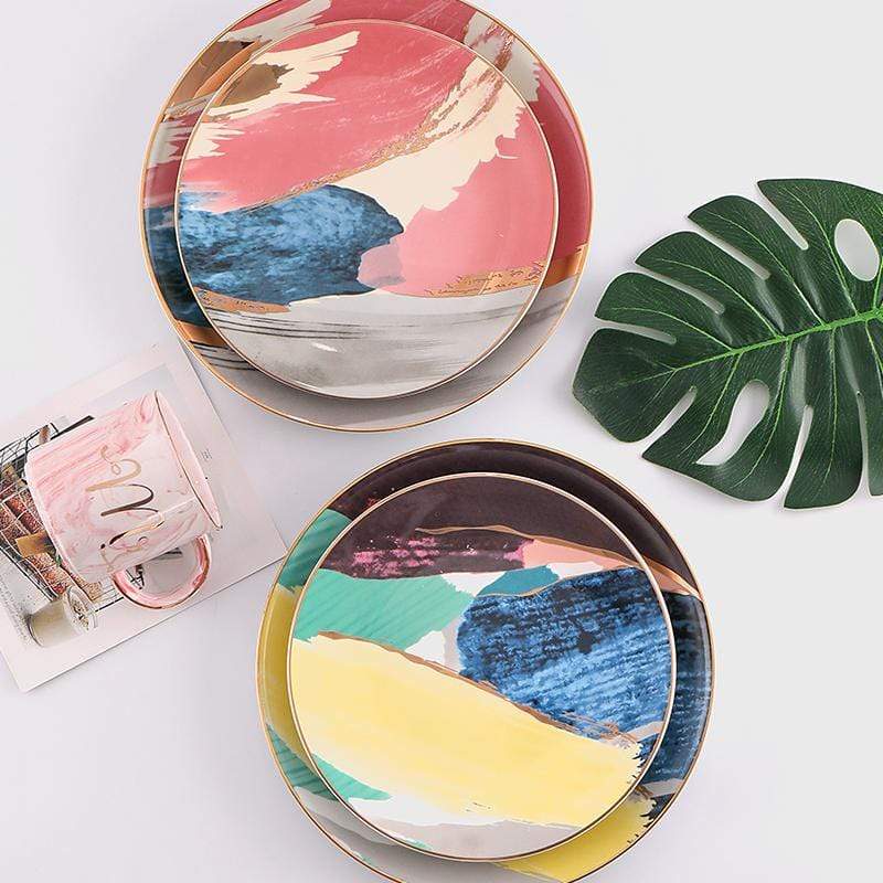 Picasso Plate Collection - Artistic and Sophisticated | GildedPorcelain