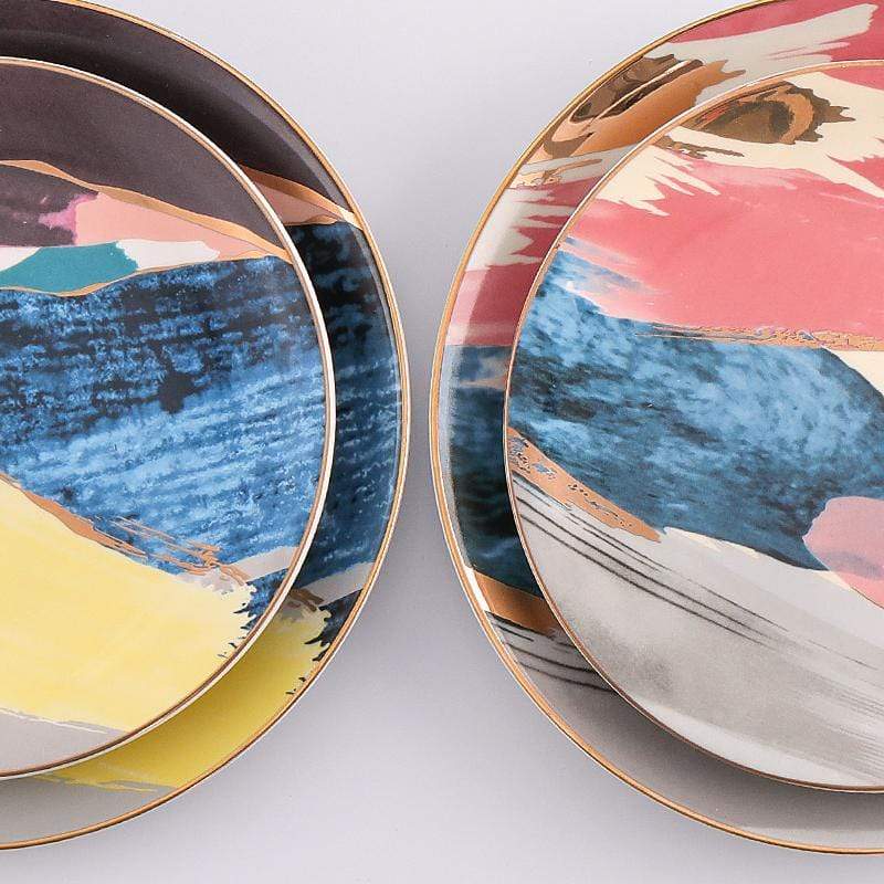 Picasso Plate Collection - Artistic and Sophisticated | GildedPorcelain