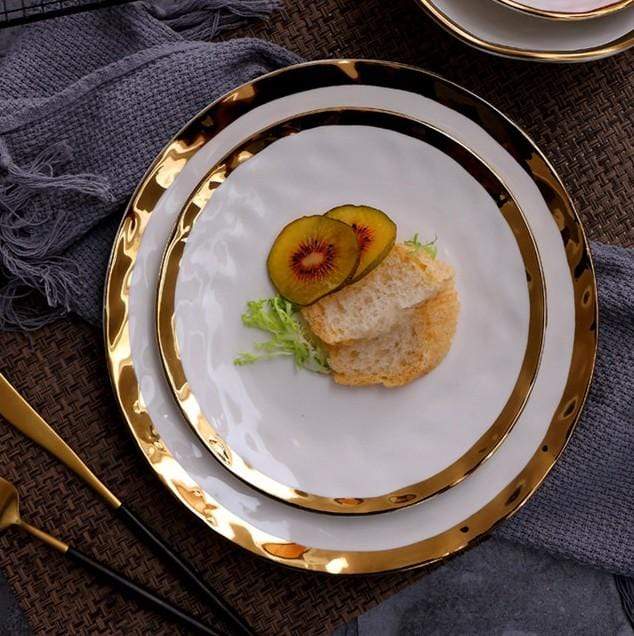 Perle Plate Set - Elegant and Timeless (Set of 2) | PearlPlates