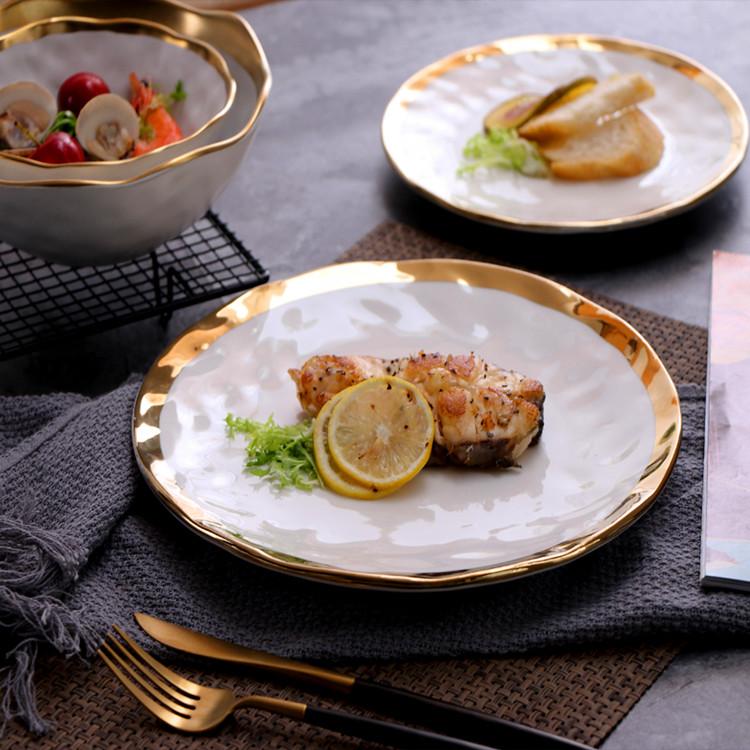 Perle Plate Set - Elegant and Timeless (Set of 2) | PearlPlates