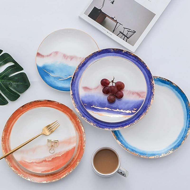 Van Gogh Plate Collection - Luxurious Set of 4 | PorcelainArt