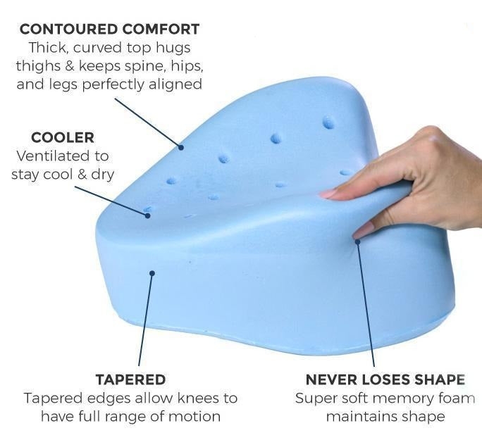 Orthopädischer Knieschoner mit kühlendem Memory-Schaum | CoolRelief