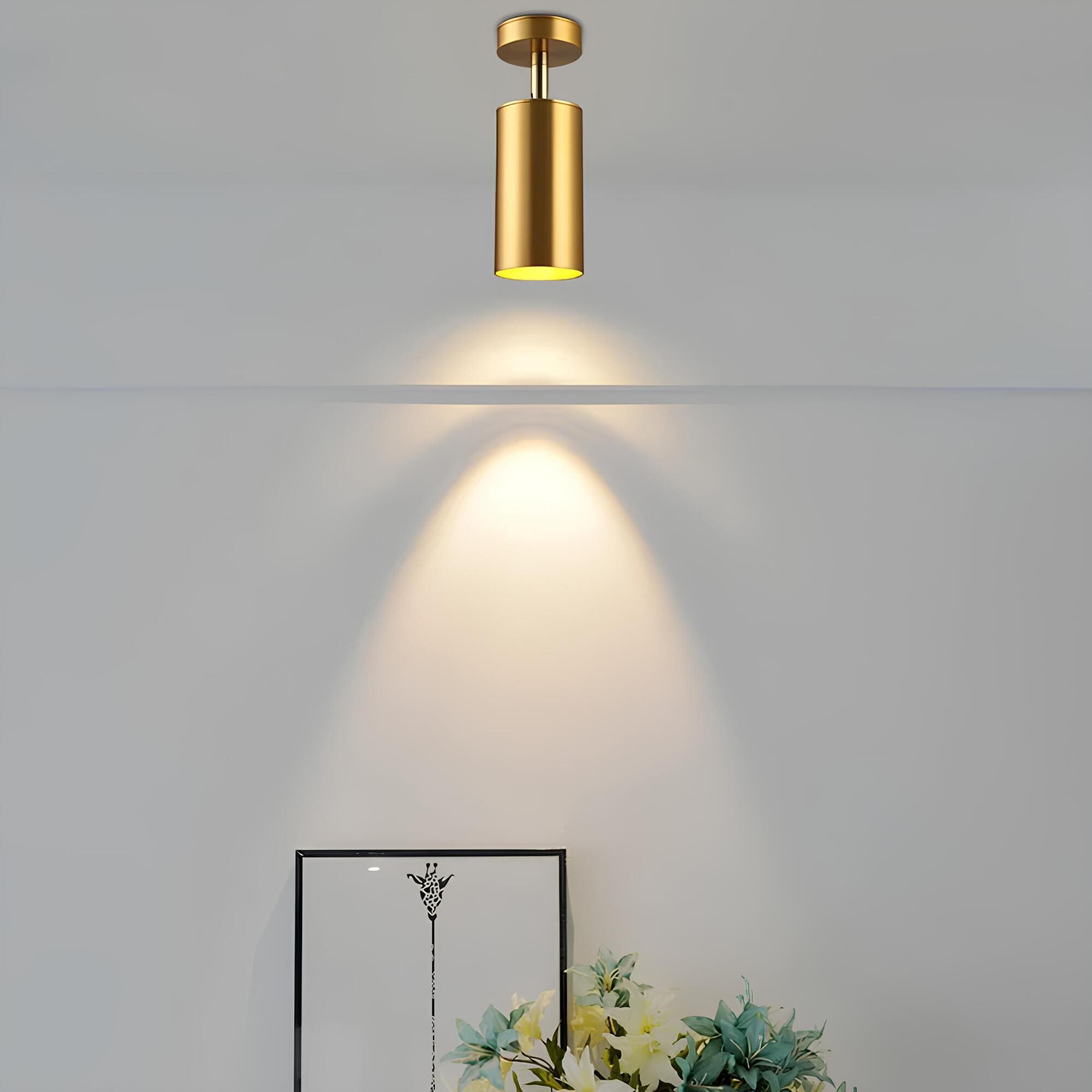 Sophisticated Hanging Ceiling Lamp | GoldenGlow