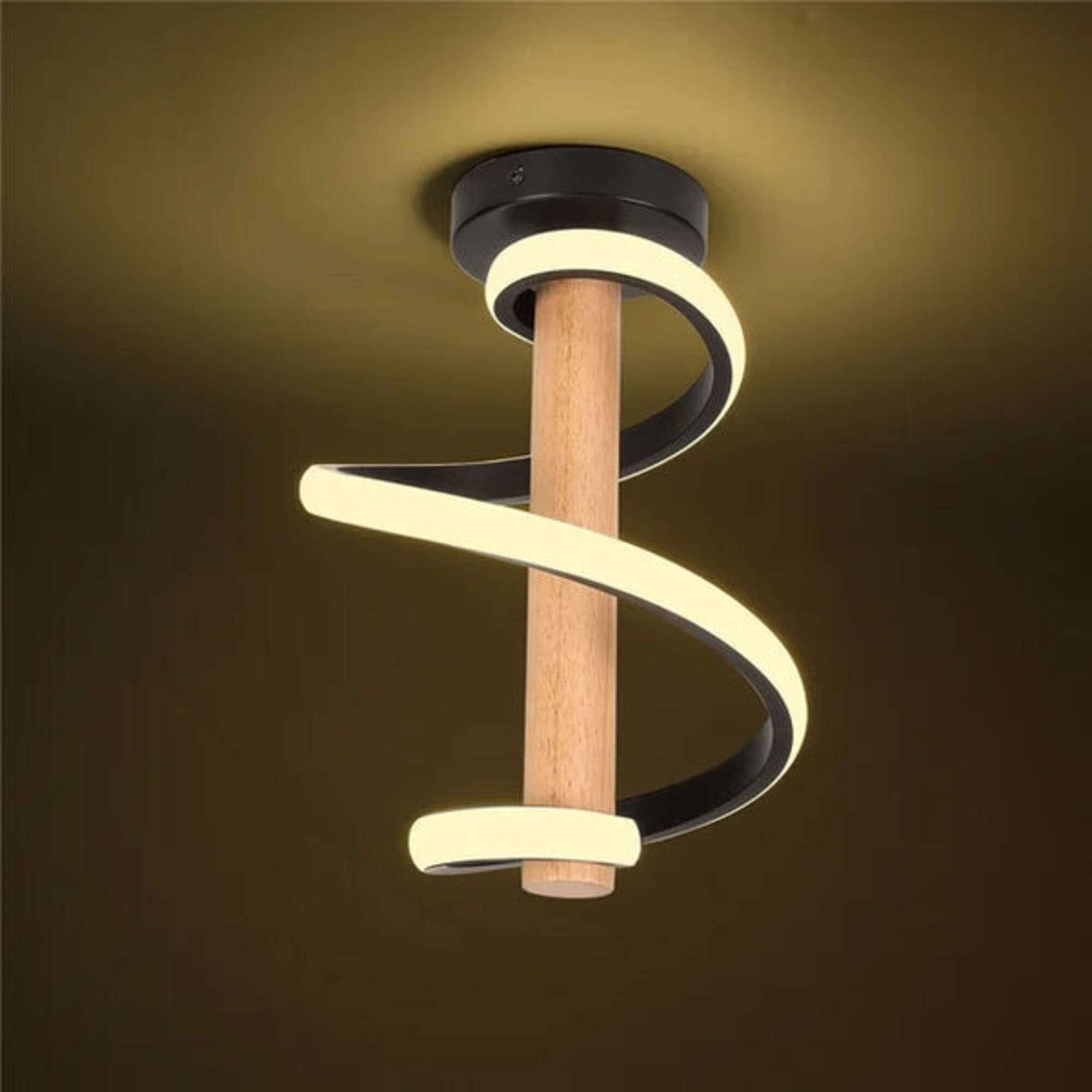 Stylish Spiral Ceiling Lamp | SpiralLuxe