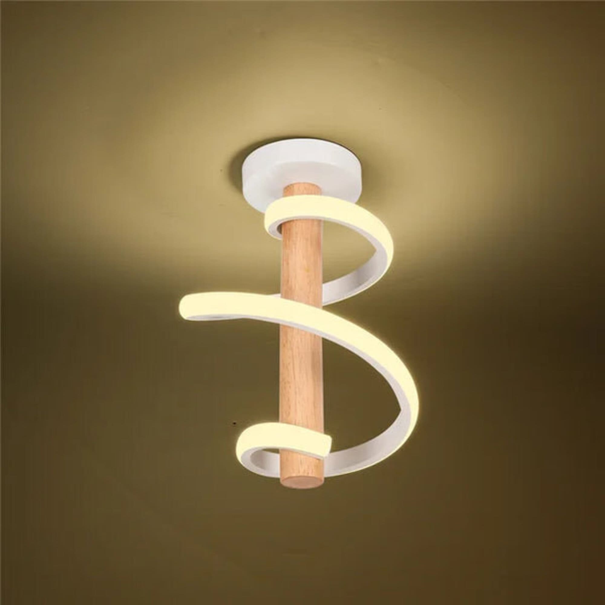 Stylish Spiral Ceiling Lamp | SpiralLuxe