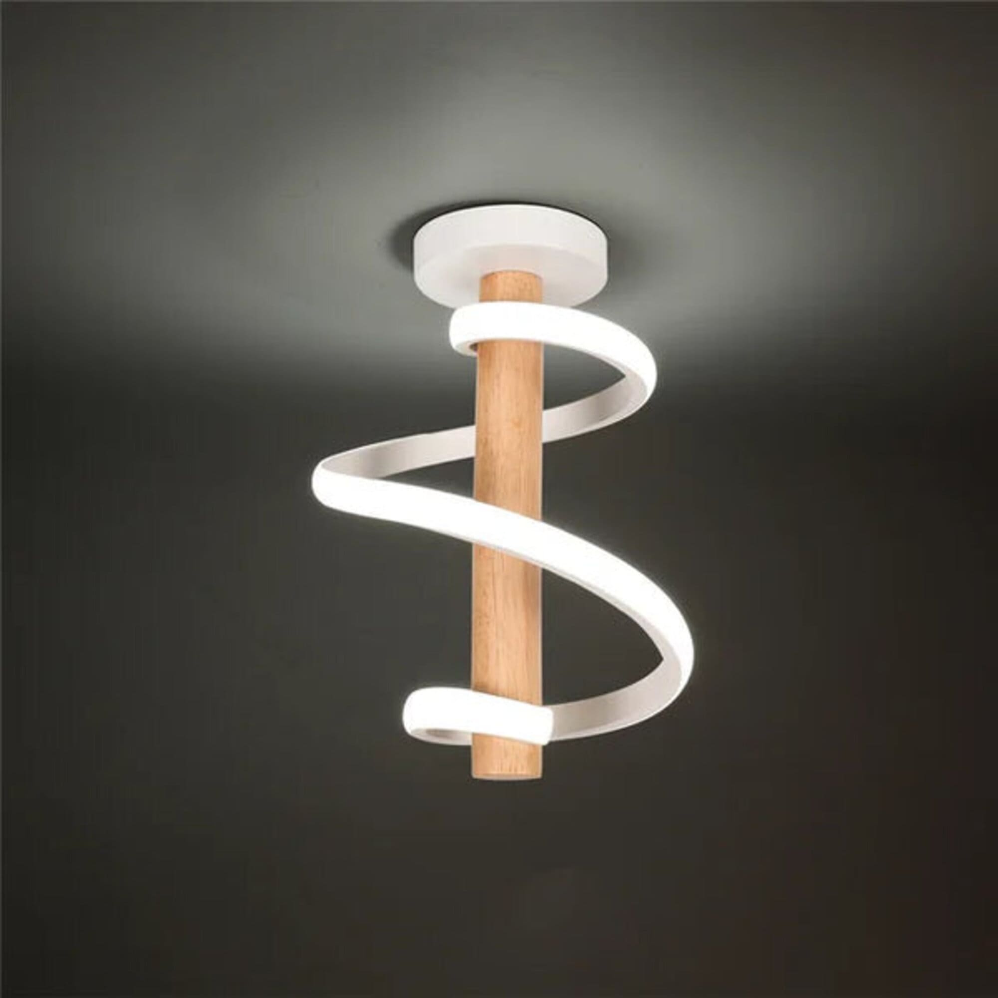 Stylish Spiral Ceiling Lamp | SpiralLuxe