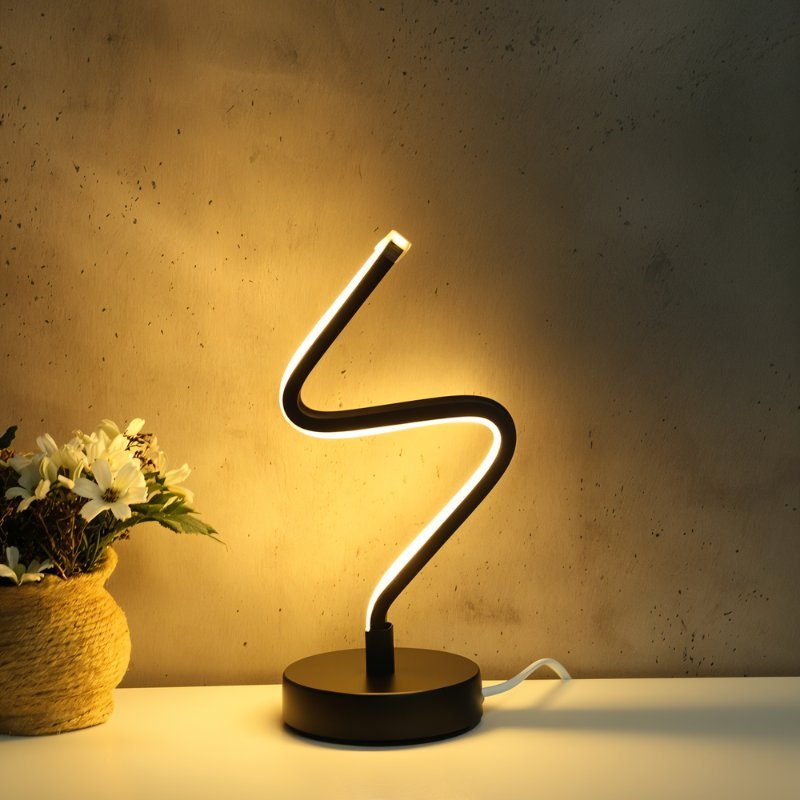 Elegant LED Bordlampe | LumaElegance