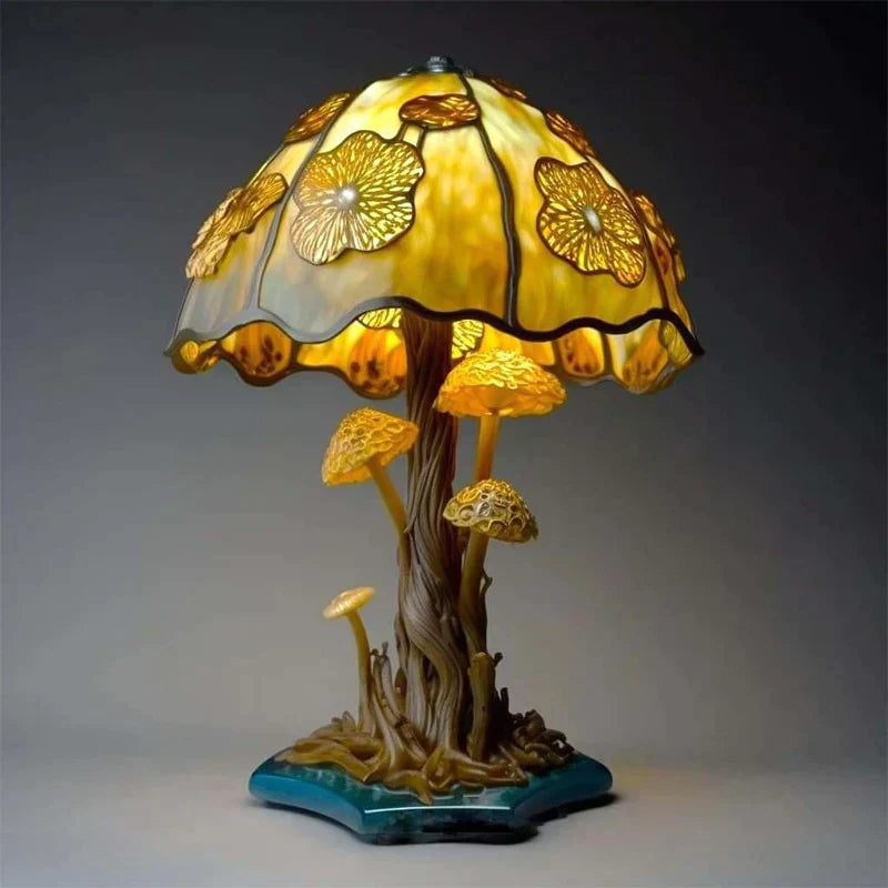 Beautiful stained glass lamp for soothing lighting | ArtGlass