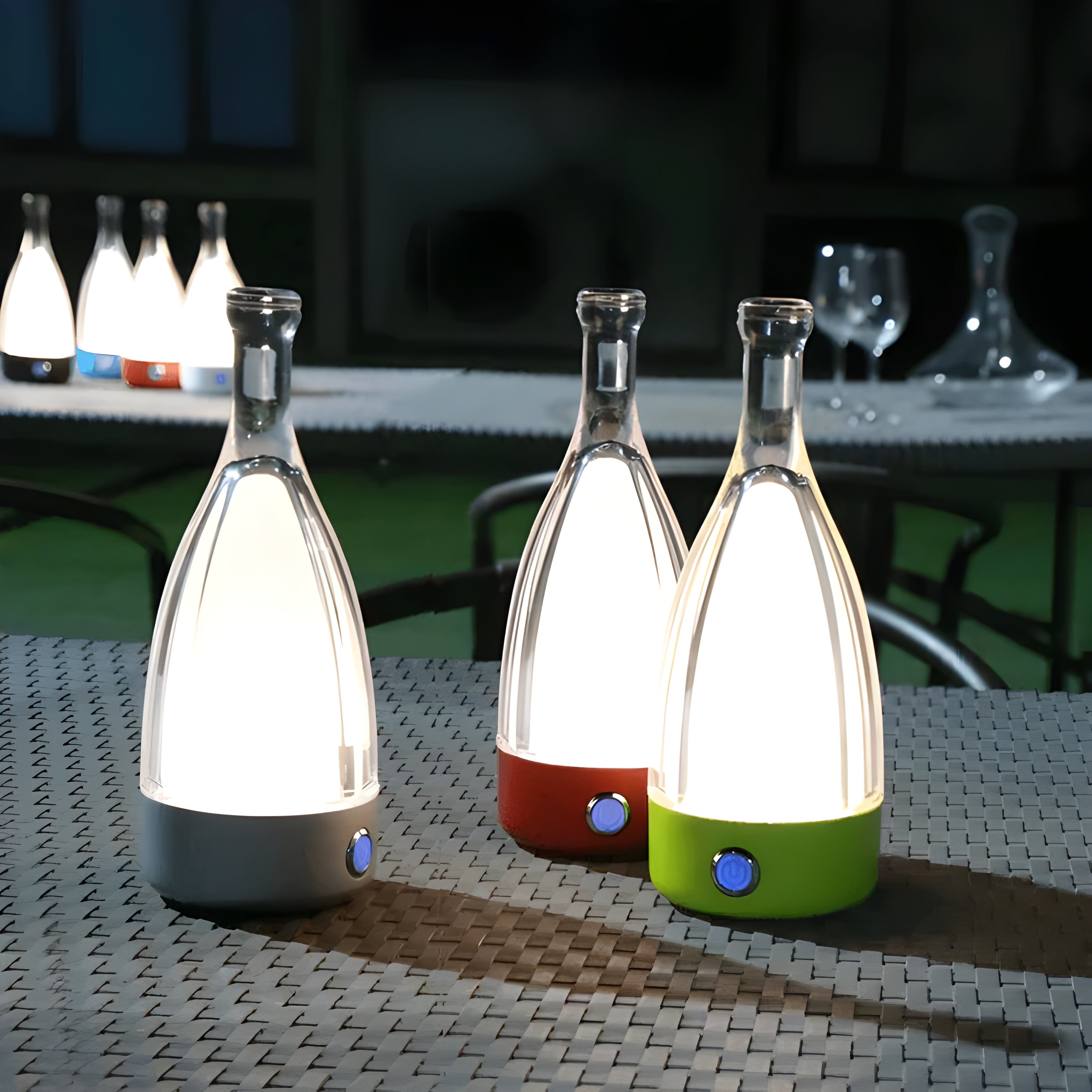 Opladelig Vinflaske Natlampe | VinoGlow